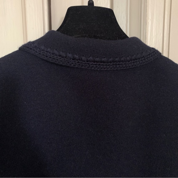 Sezane Betty Cardigan Crochet Navy - Picture 10 of 10